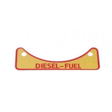 Kütuse tüübi silt - Diesel